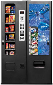 Snack & Soft Drink Combination Vending Machines For Sale